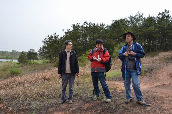 古脊椎动物专家王元青博士来天柱山科学考察(图1) 古脊椎动物专家王元青博士来天柱山科学考察(图1)