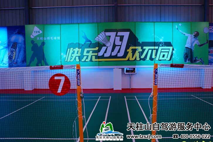 天柱山羽毛球馆开业啦(图2)
