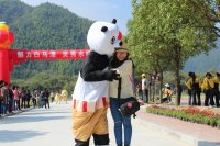 白马潭景区国庆呈现井喷场面(图2)